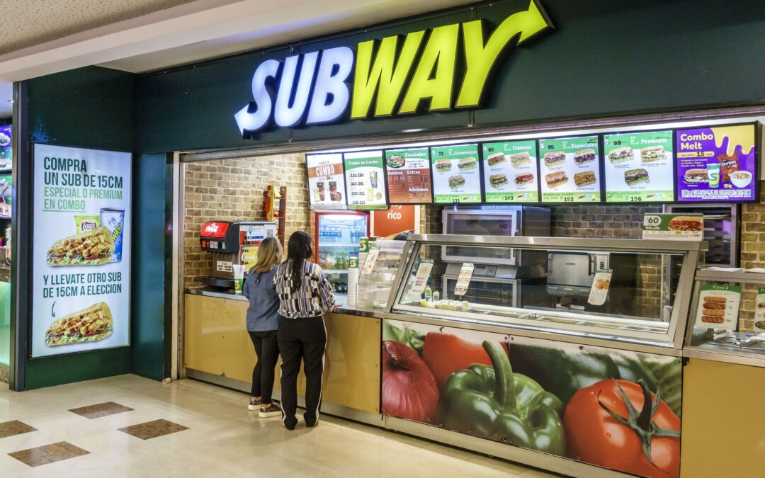 Report: Bain, Goldman Sachs among Subway's potential bidders